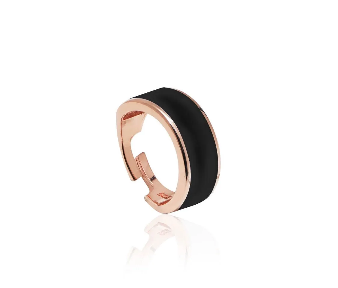 Adjustable Enamel Ring