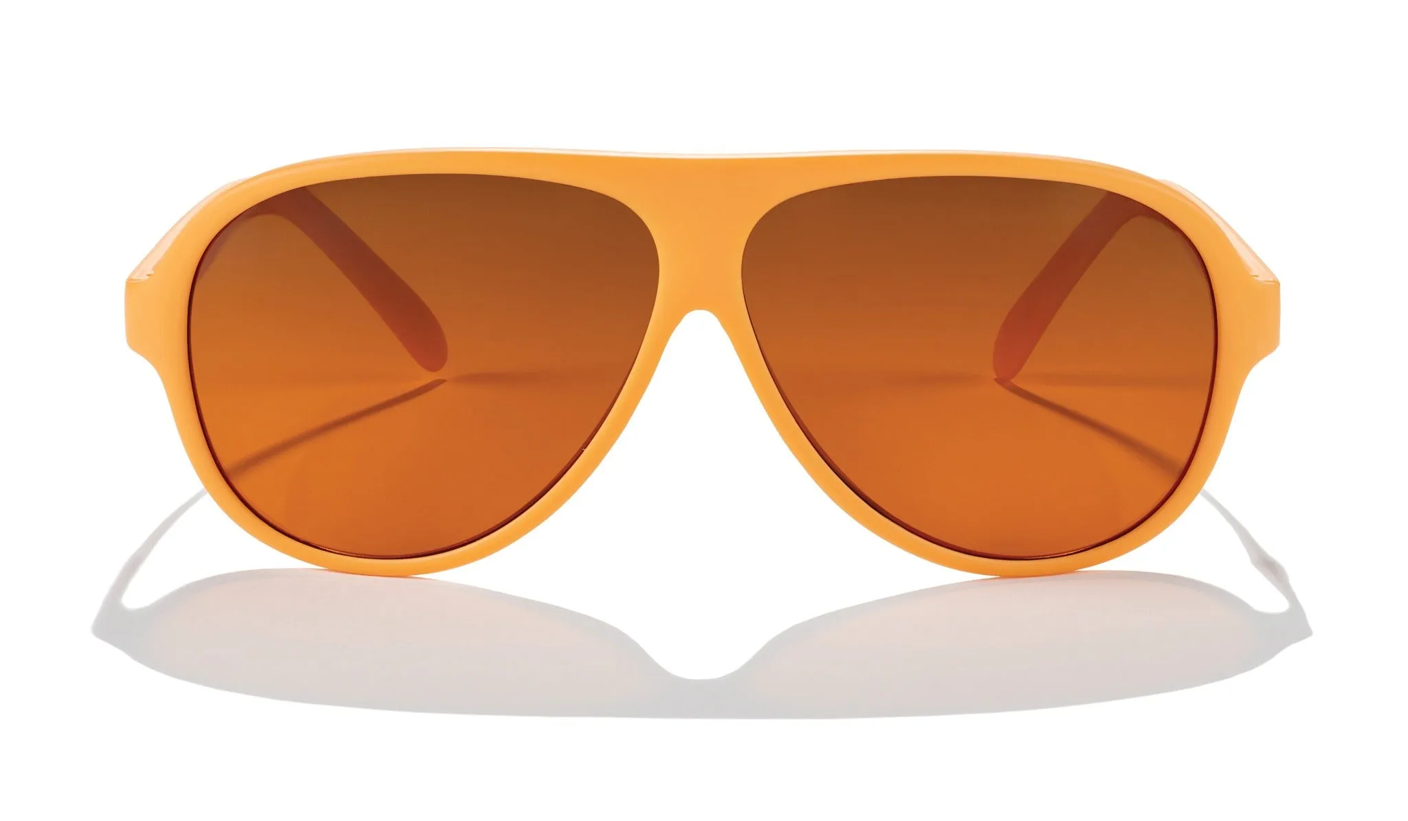 Aviator Polarized in Orange