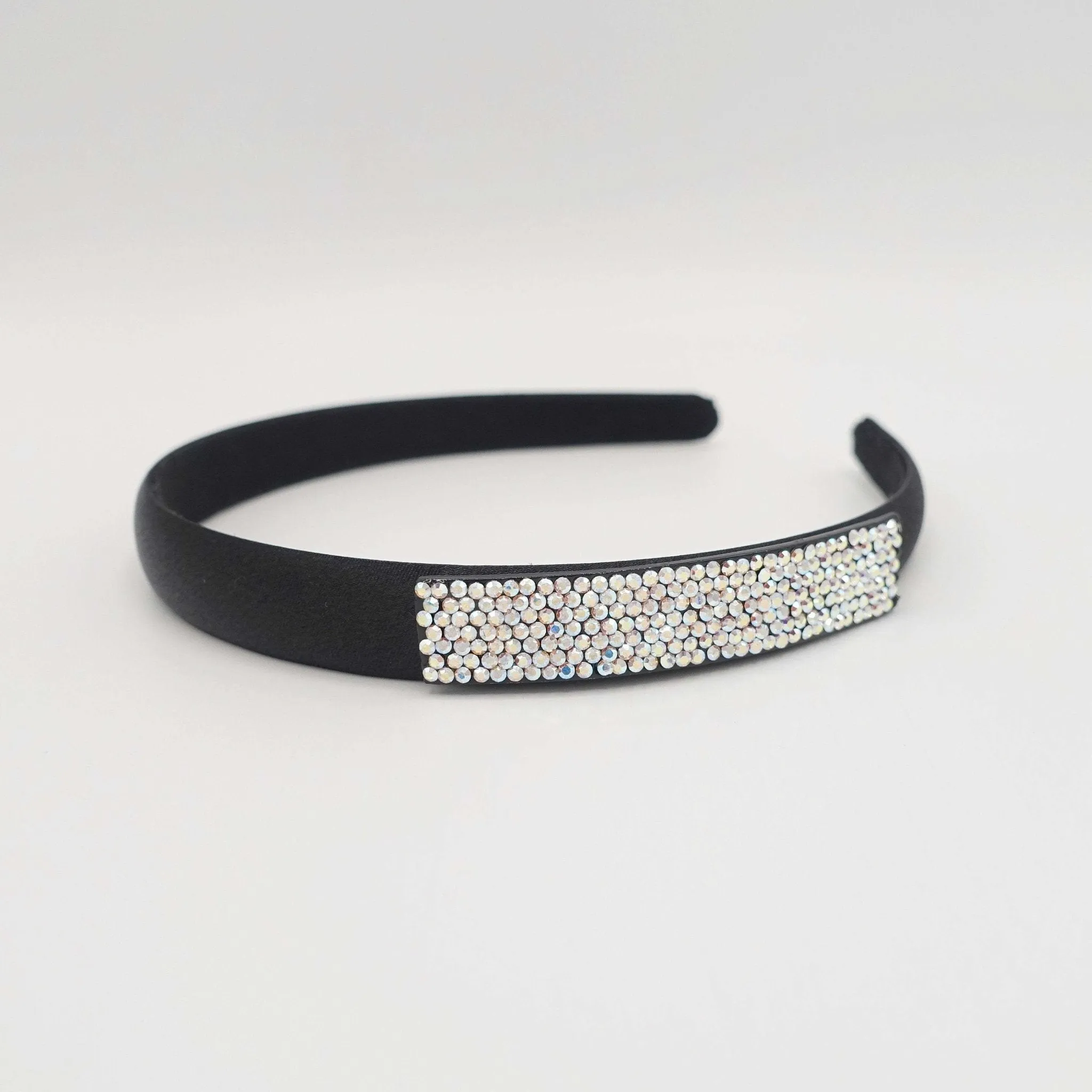 bling plated headband rhinestone embellished hairband for women