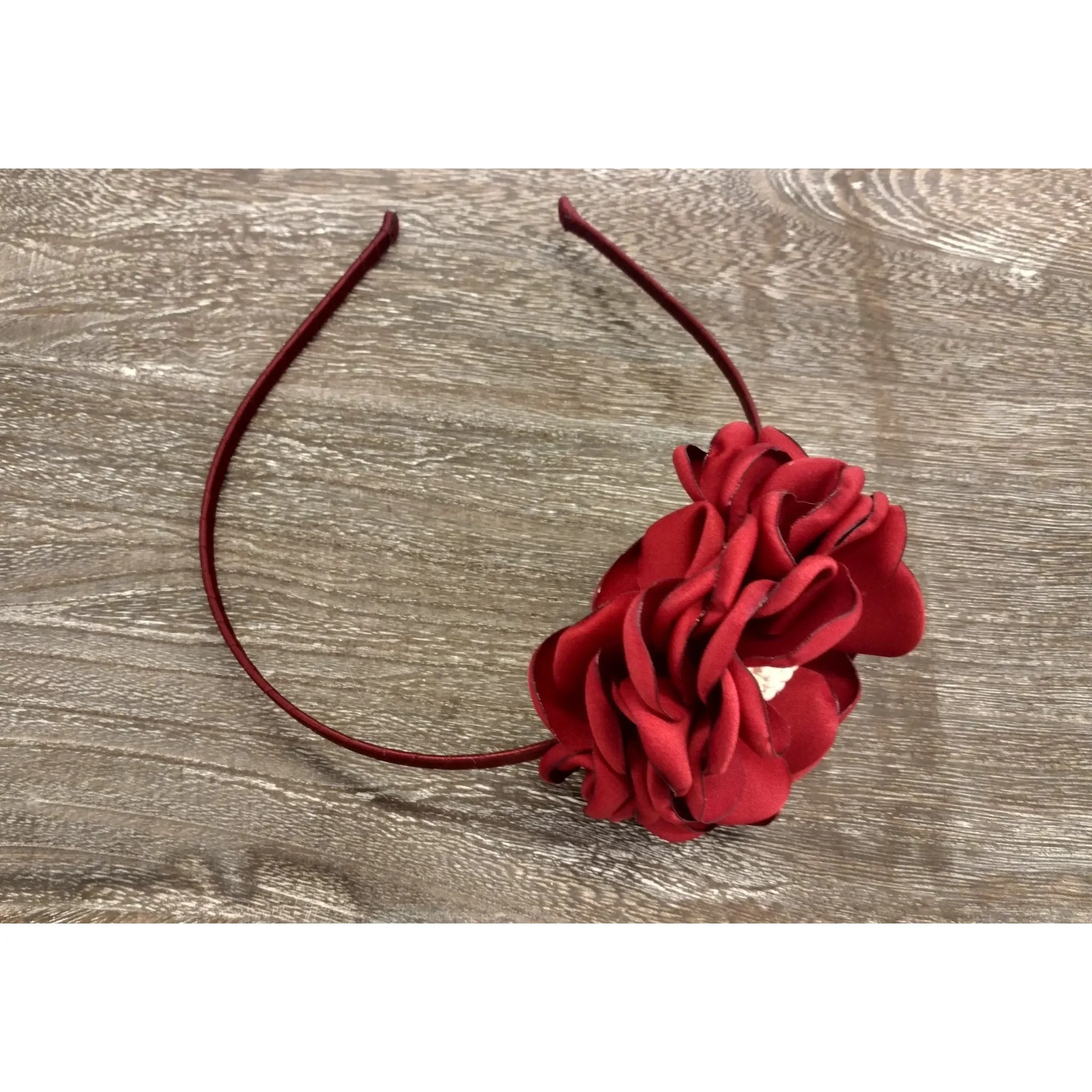 Casablanca Fleur Satin Hard Headband