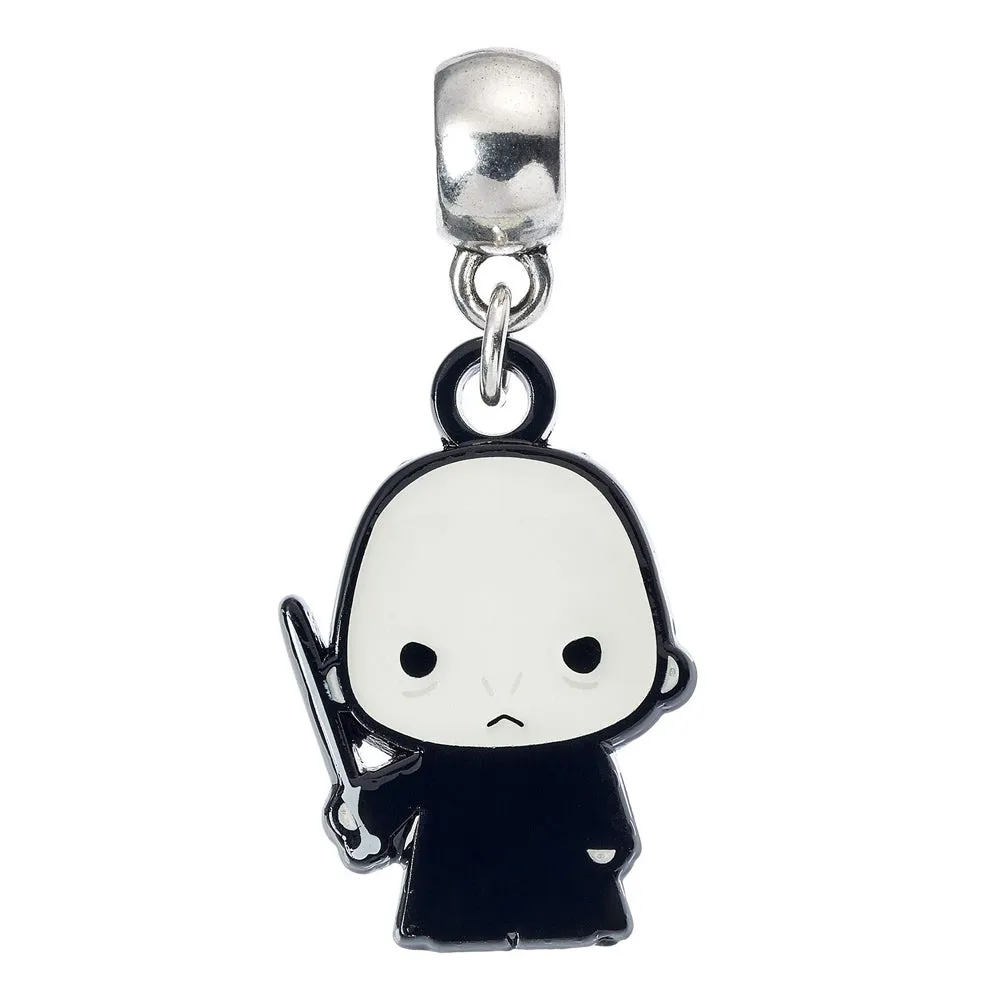 Charming Chibi Voldemort Silver Plated Slider Charm