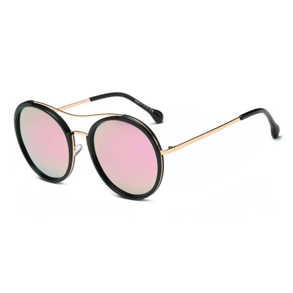 Colored Round Polarized Sunglasses