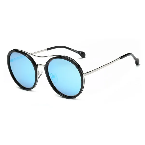 Colored Round Polarized Sunglasses