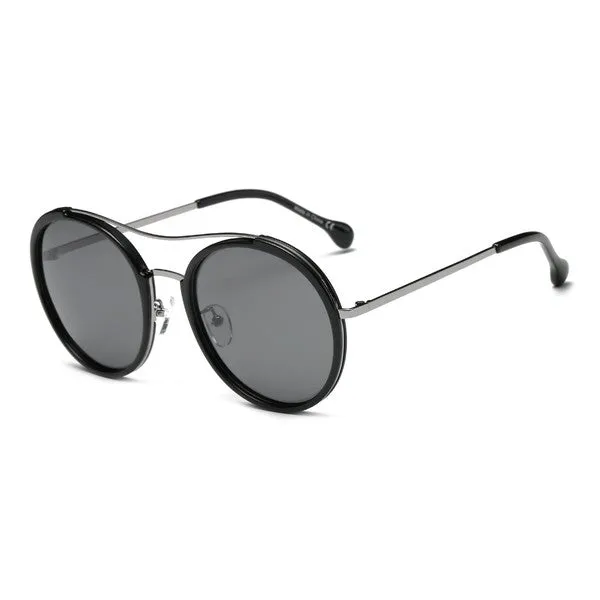 Colored Round Polarized Sunglasses