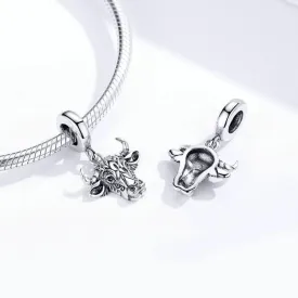 Cow & Llama & Horse Charms for Pandora Style Bracelets Sterling Silver Farm Animal Charms