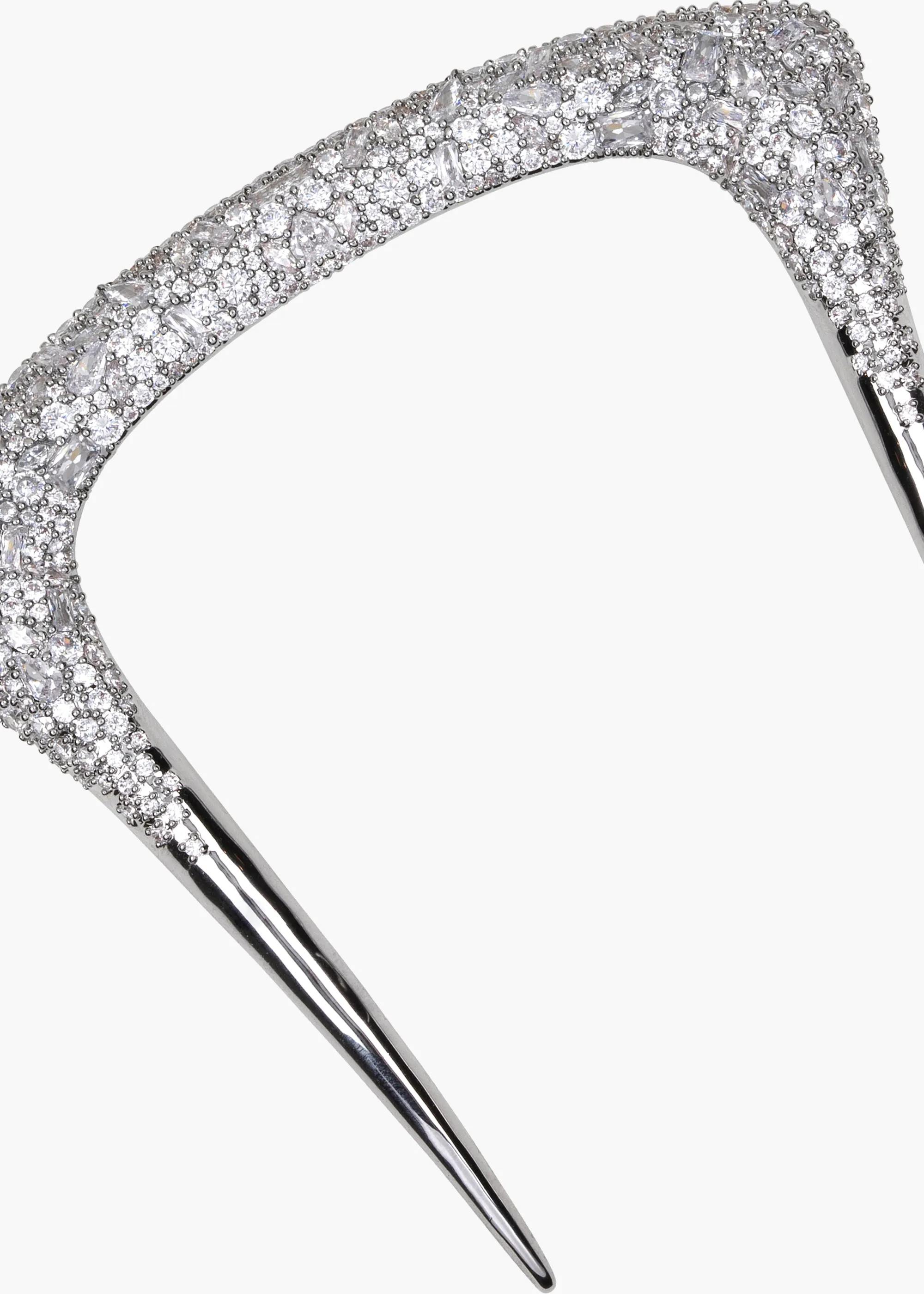 Czarina Hairpin -- Crystal