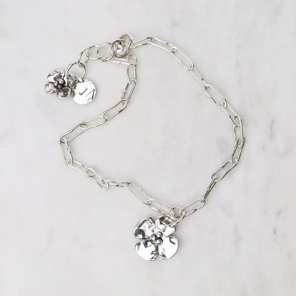 Dogwood Charm Anklet