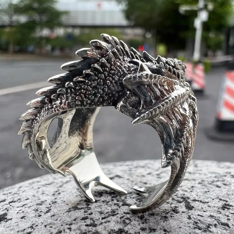 Dragon Rings Gothic Punk Adjustable Vintage Jewelry