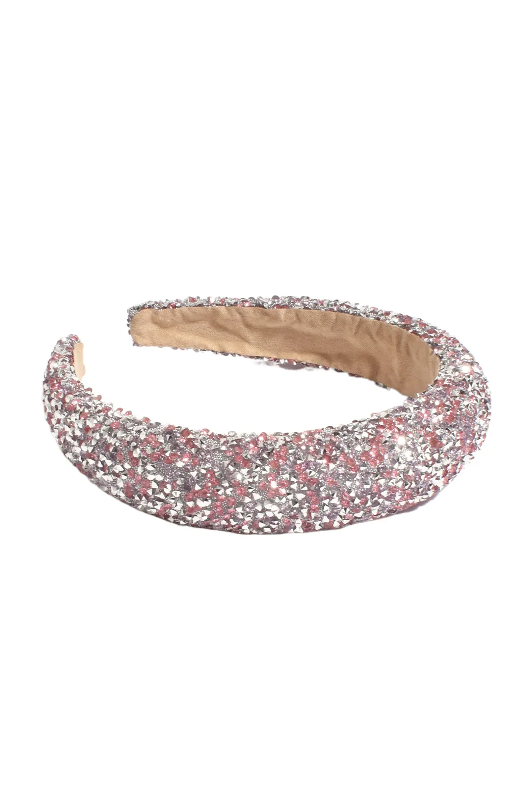 Dressy Diamante Event Headband Pink