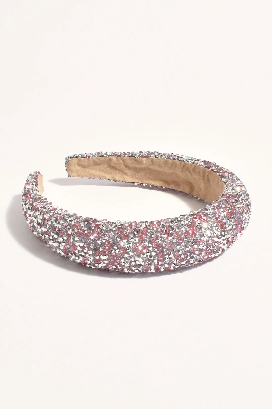 Dressy Diamante Event Headband Pink