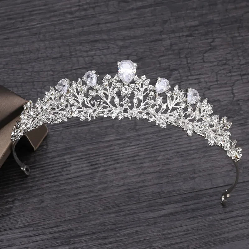 Fashion Crystal Diamond Bridal Wedding Hair Jewelry