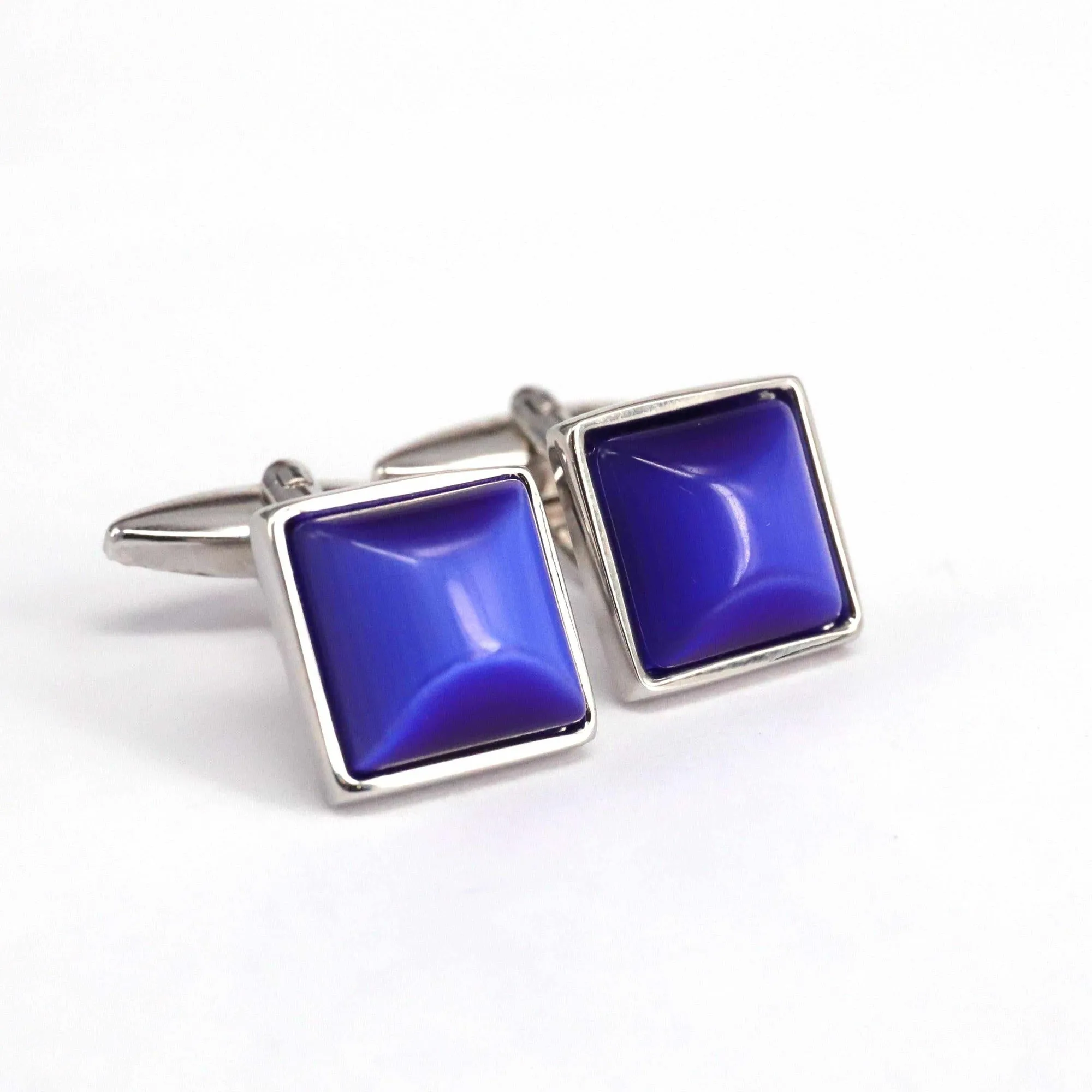 Fiber Glass (Small) Square Cufflinks (Online Exclusive)