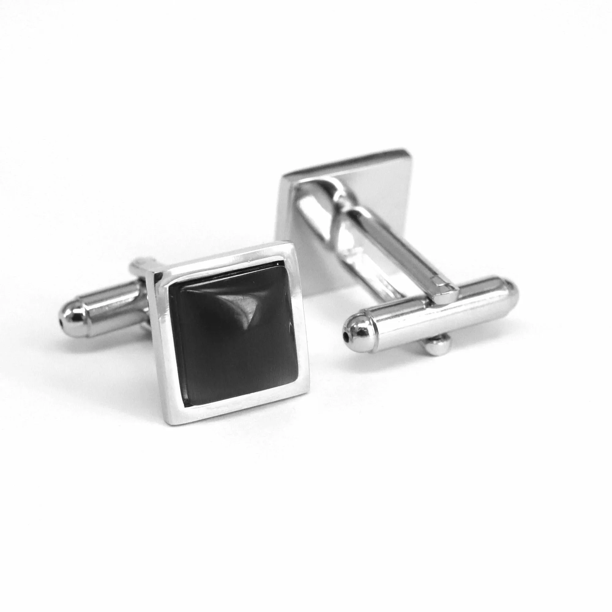 Fiber Glass (Small) Square Cufflinks (Online Exclusive)