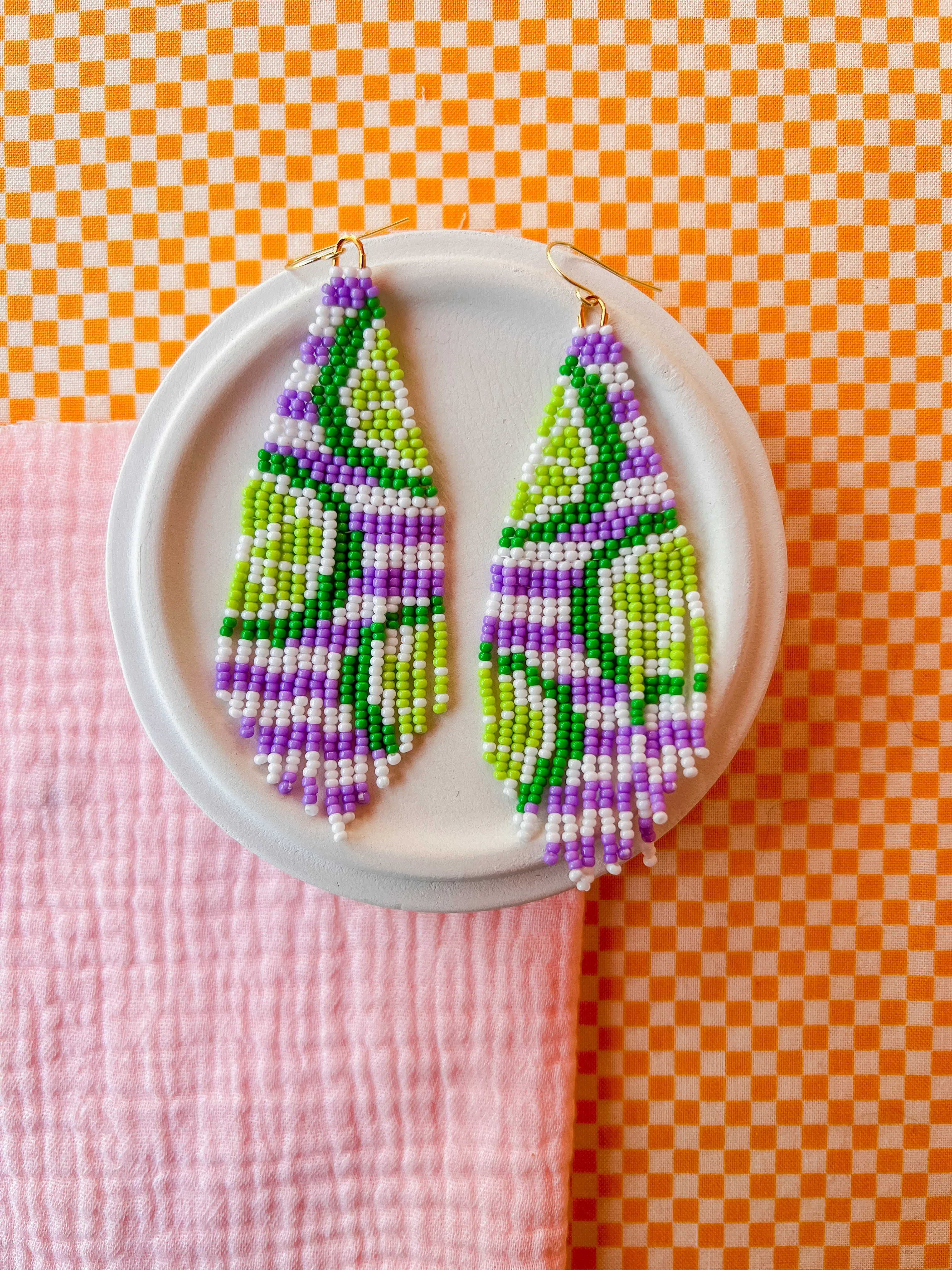 Fruit Stand | Beaded Earrings