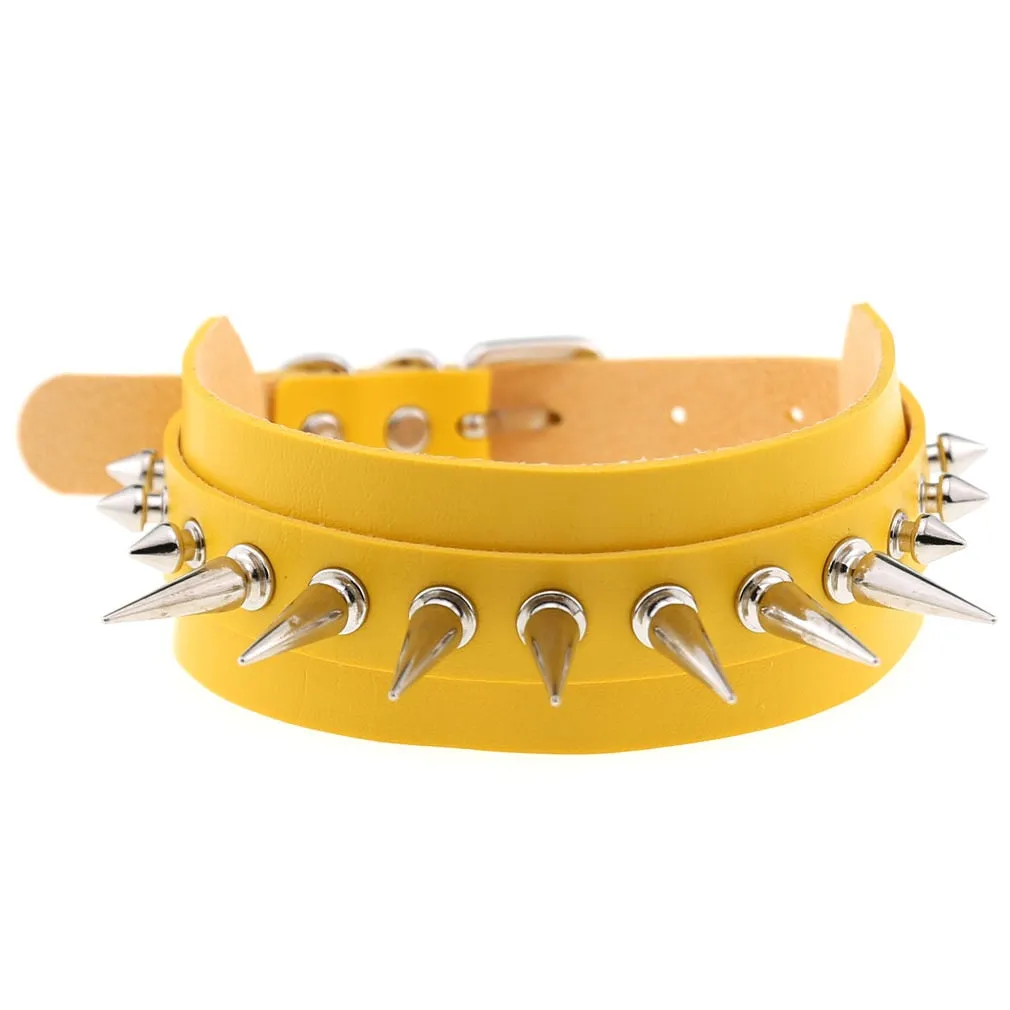 Funki Buys | Necklaces | Women's Gothic Spike Collar Necklace