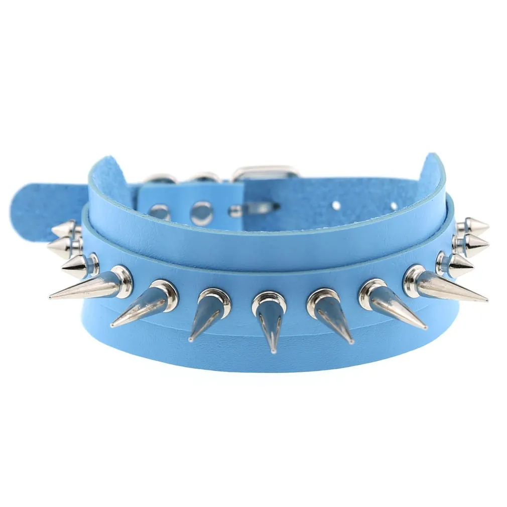 Funki Buys | Necklaces | Women's Gothic Spike Collar Necklace