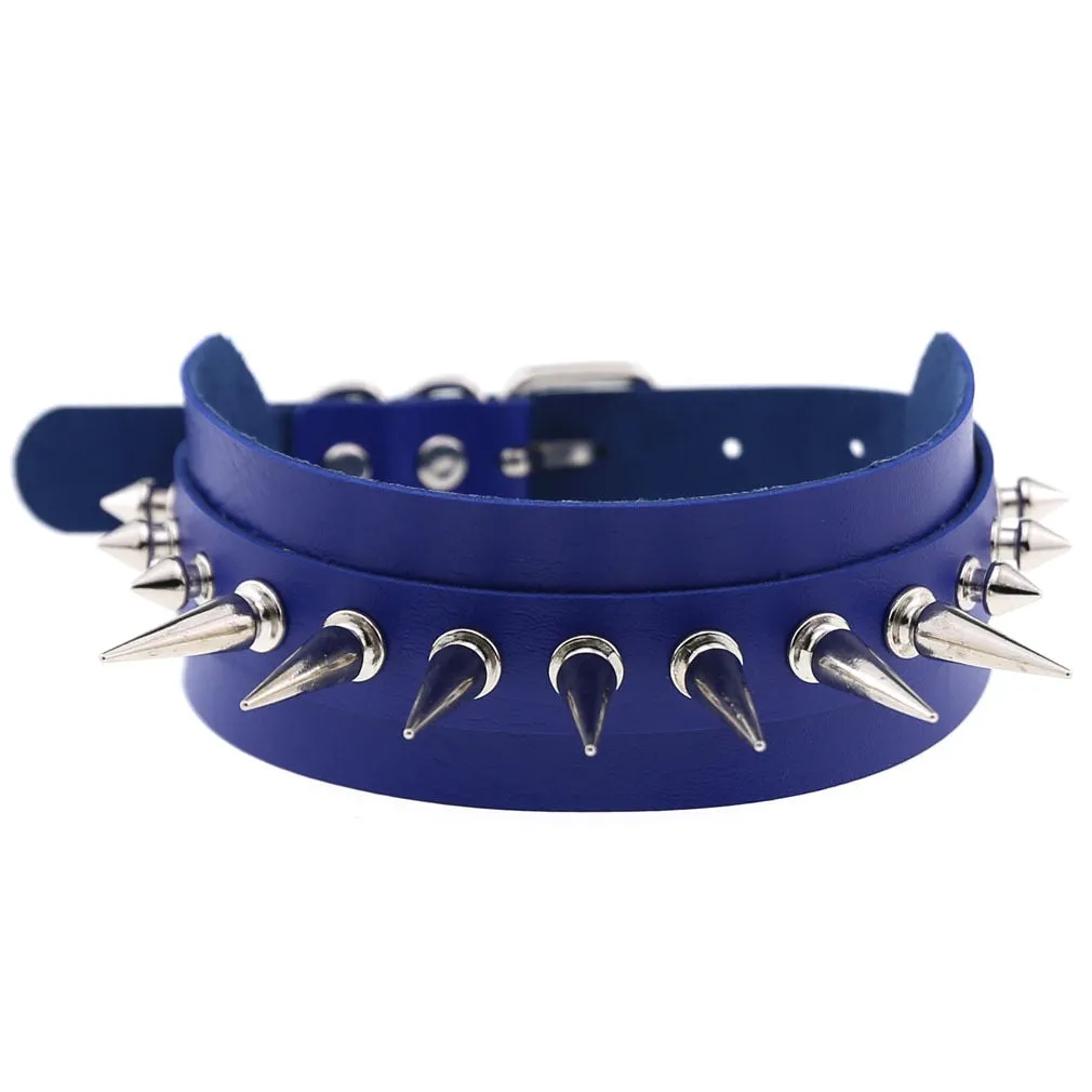 Funki Buys | Necklaces | Women's Gothic Spike Collar Necklace