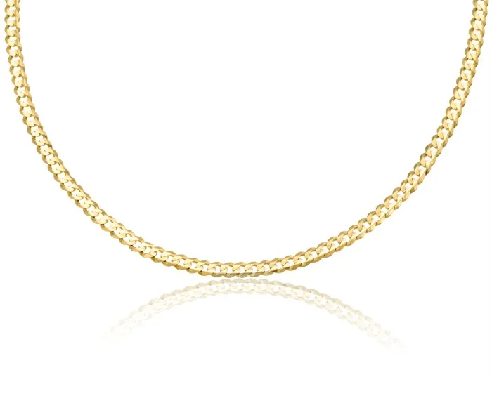 Gold Curb Chain