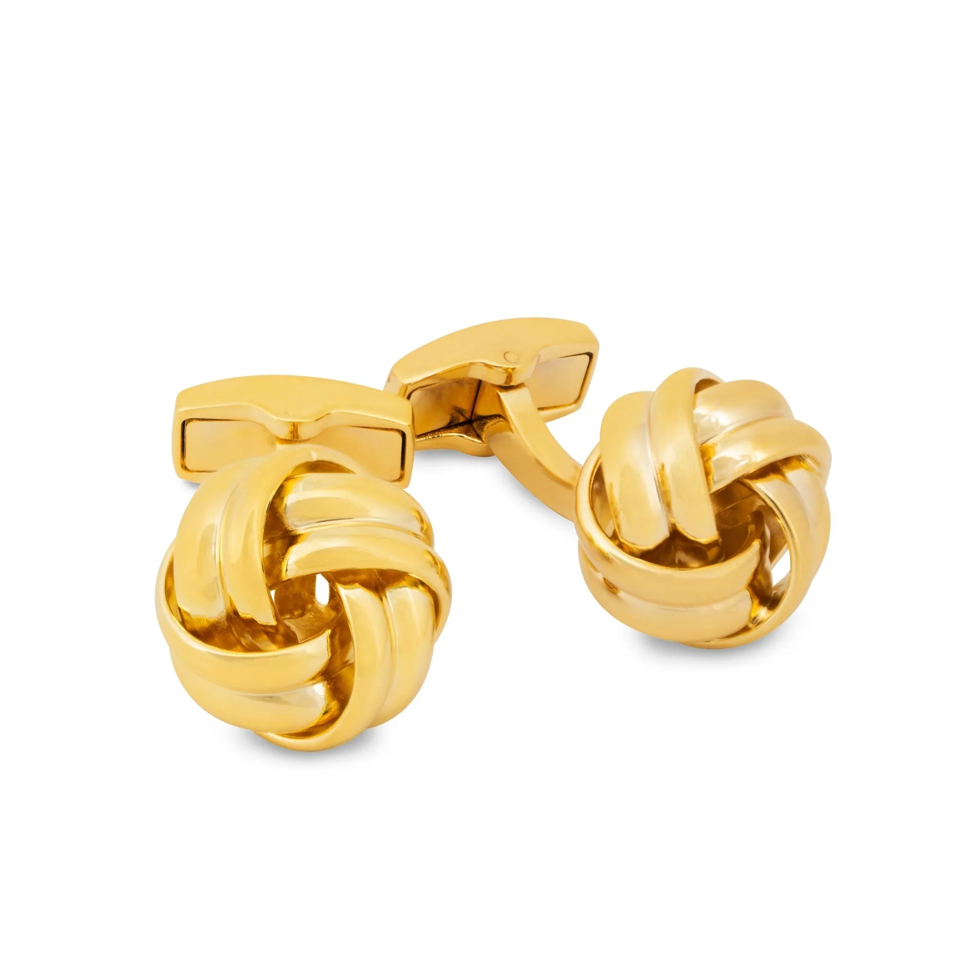 Gordian Knot Gold Cufflinks