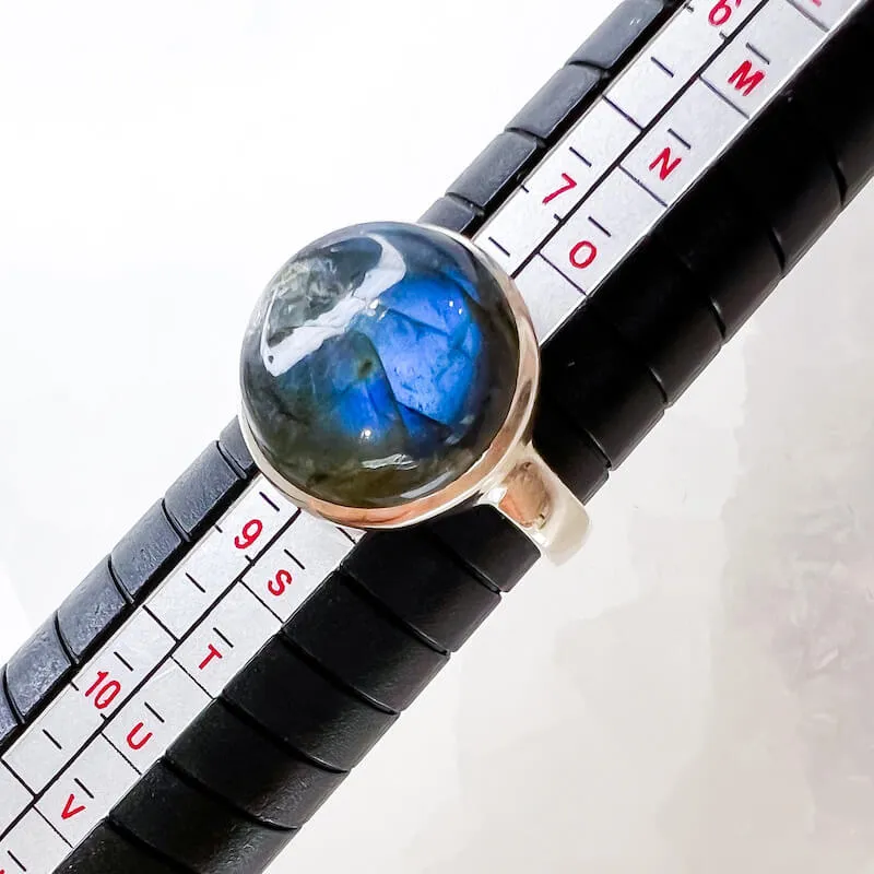 Labradorite Sterling 925 Silver Ring