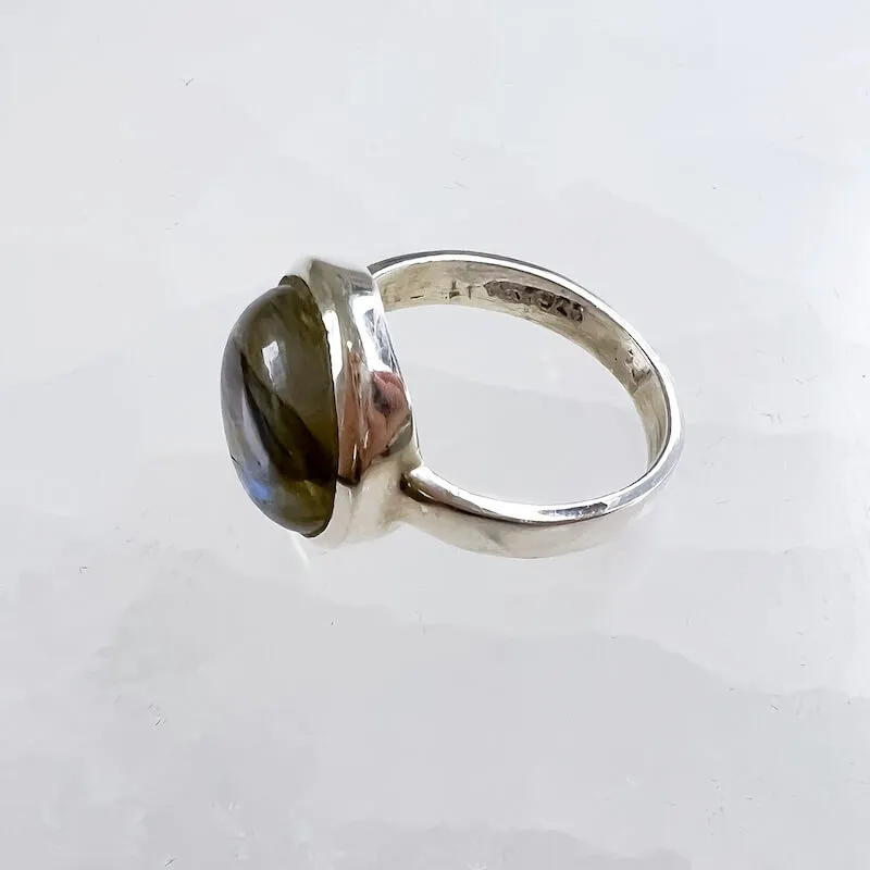 Labradorite Sterling 925 Silver Ring