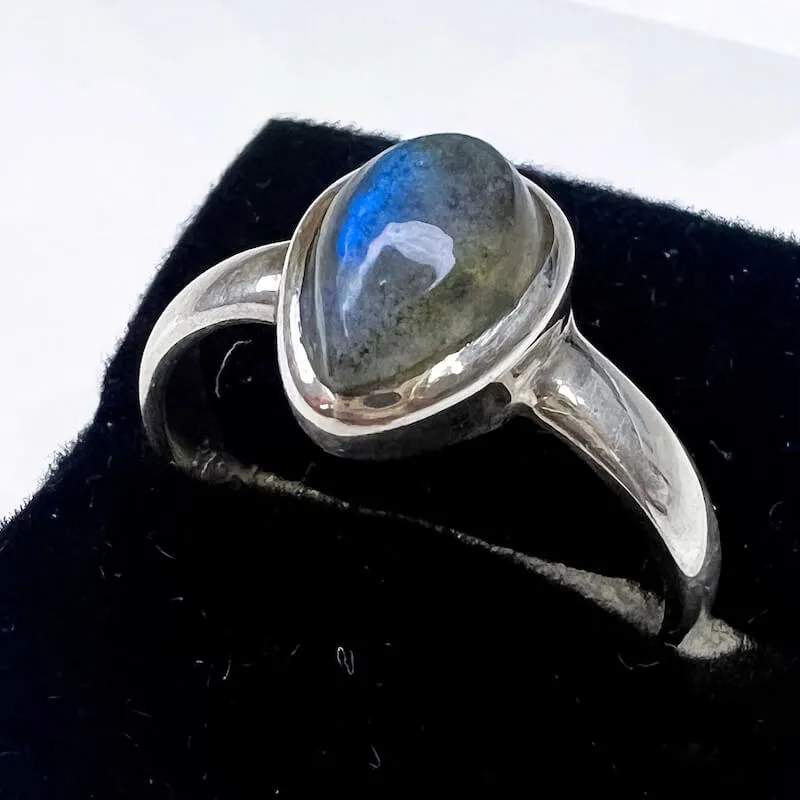 Labradorite Sterling 925 Silver Ring