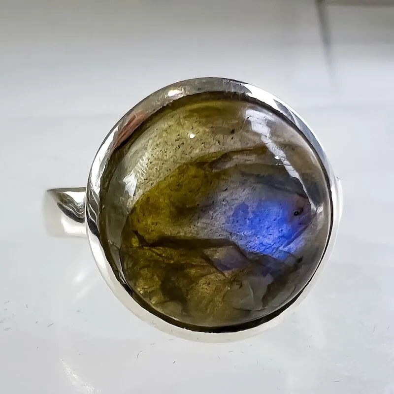 Labradorite Sterling 925 Silver Ring