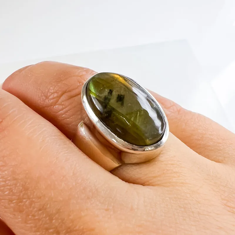 Labradorite Sterling 925 Silver Ring