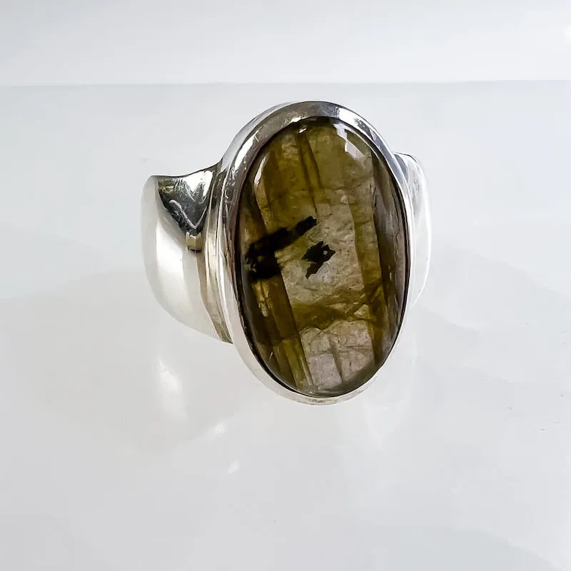 Labradorite Sterling 925 Silver Ring