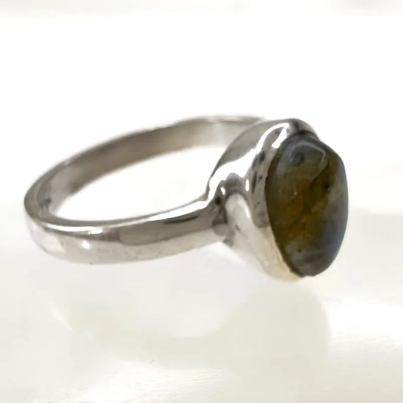 Labradorite Sterling 925 Silver Ring