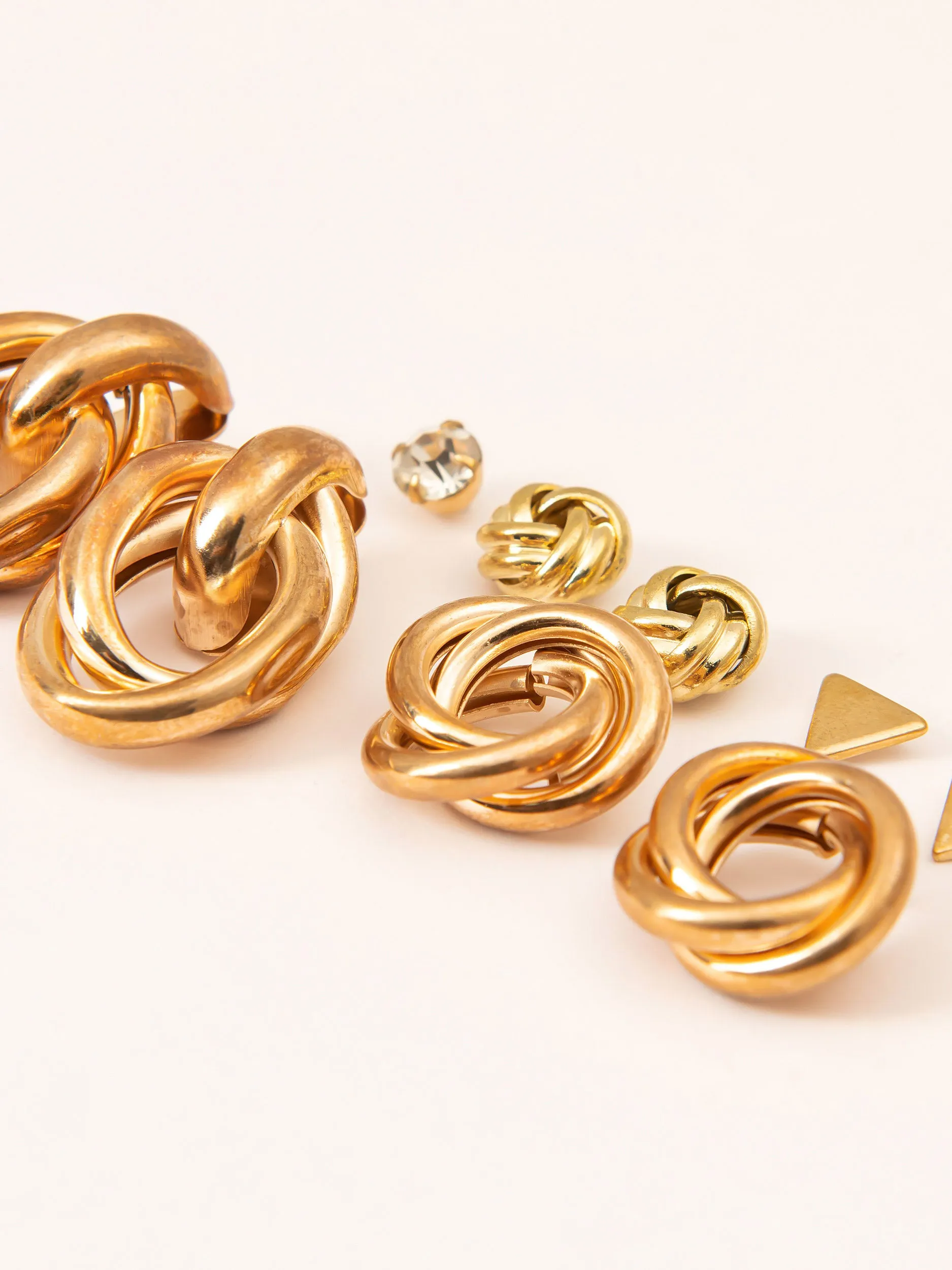 Looped Earrings Set