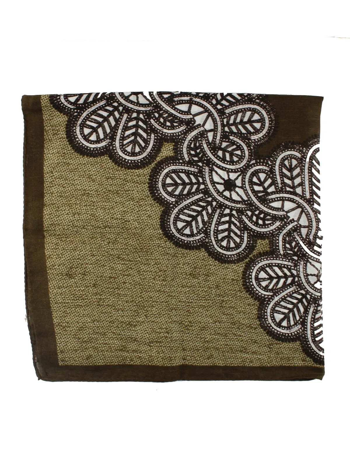 Luigi Borrelli Small Scarf Brown SALE