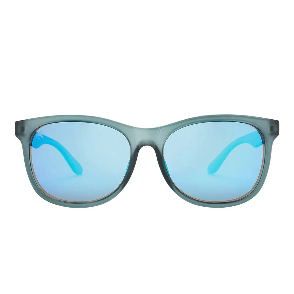 Marsquest Momentum Sunglasses - Iced Black & Neon Blue