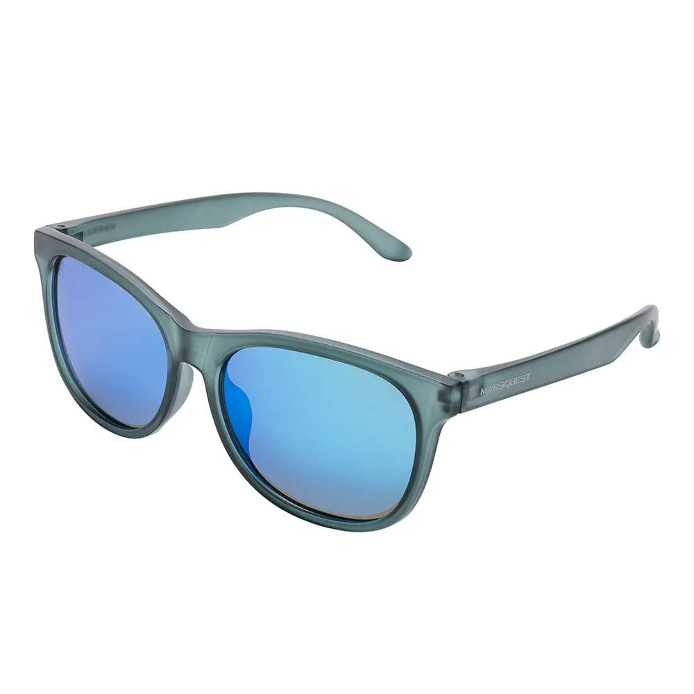 Marsquest Momentum Sunglasses - Iced Black & Neon Blue