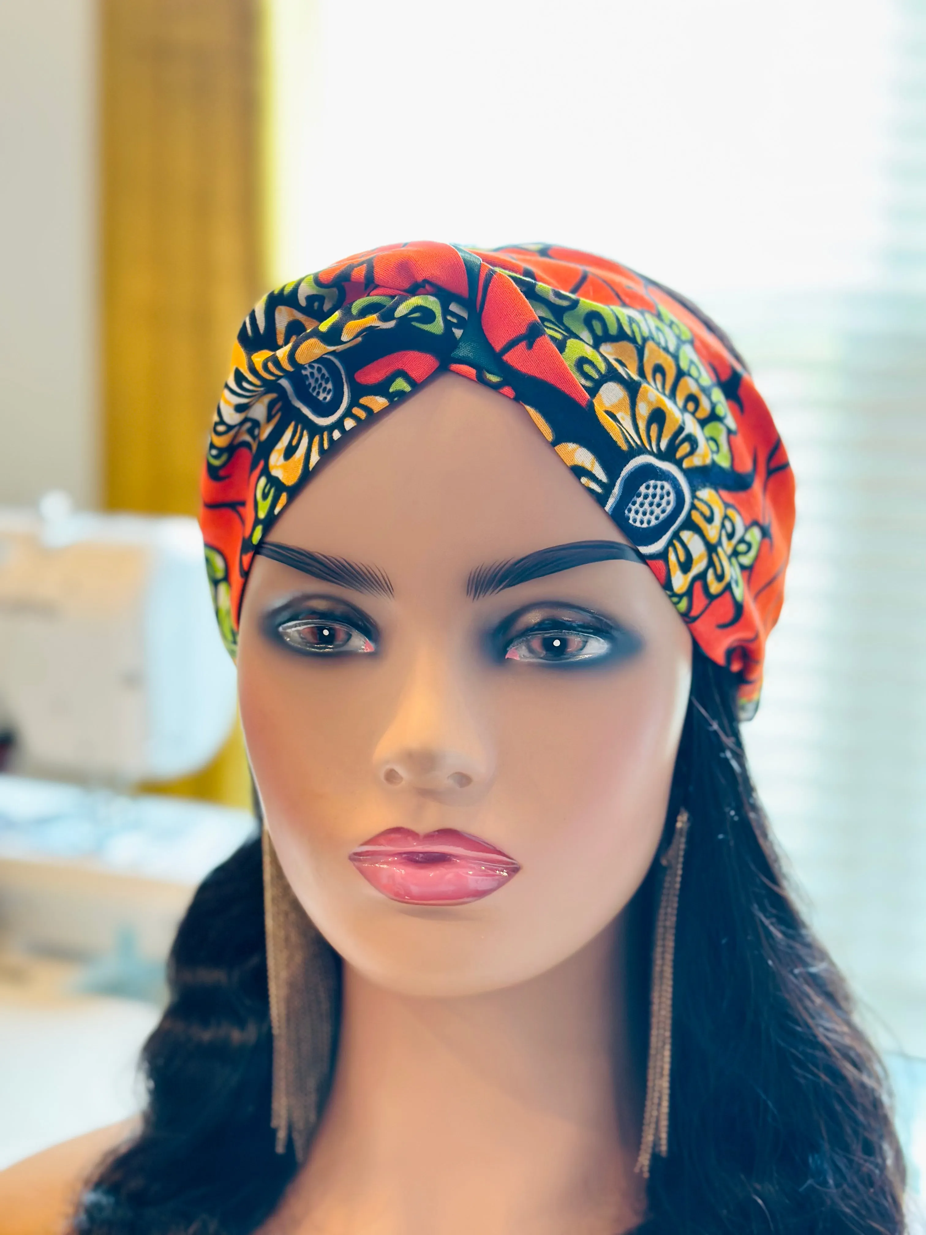 Nini African Print Satin Headband