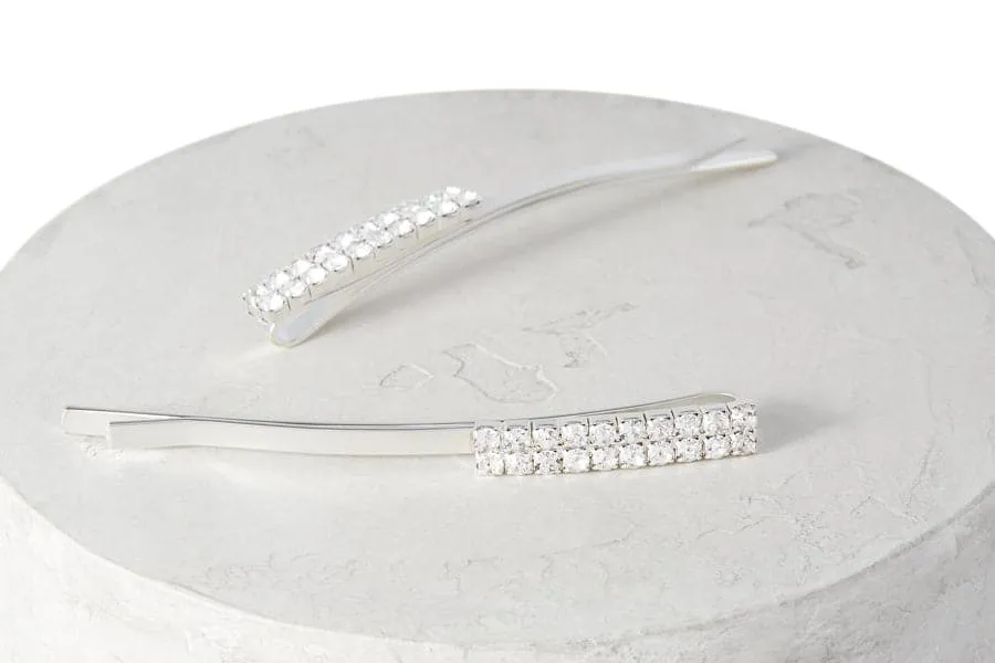 NuMe Double Row Sparkle Hair Pin Set