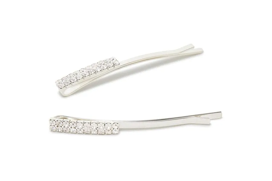 NuMe Double Row Sparkle Hair Pin Set