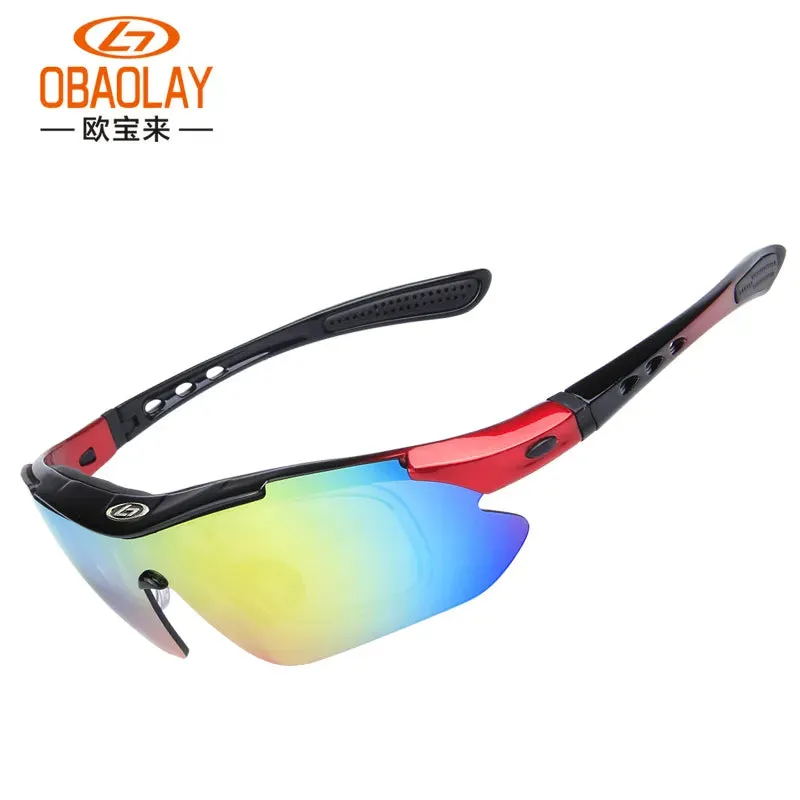 OBAOLAY Professional Best Cheap New Style Climbing Sunglasses Driving Cycling Glasses Fishing Polarized Custom Sport Eyewea