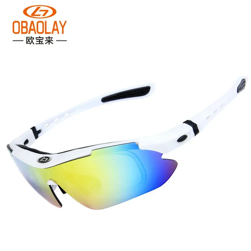 OBAOLAY Professional Best Cheap New Style Climbing Sunglasses Driving Cycling Glasses Fishing Polarized Custom Sport Eyewea