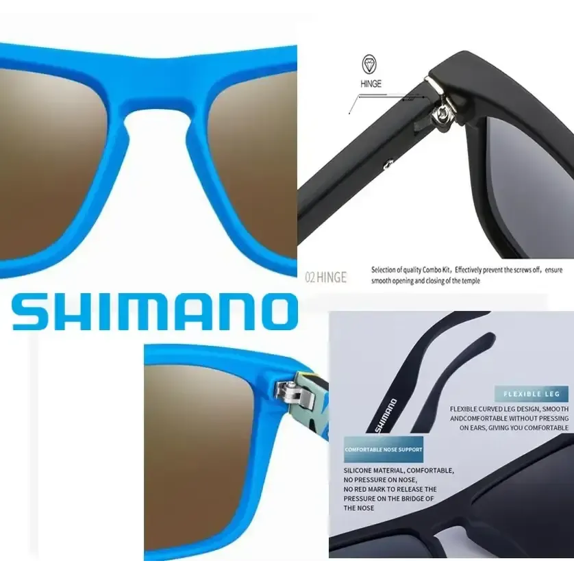 ONE TIME OFFER 40% OFF - Shimano Polarized UV400 Fishing Sunglasses