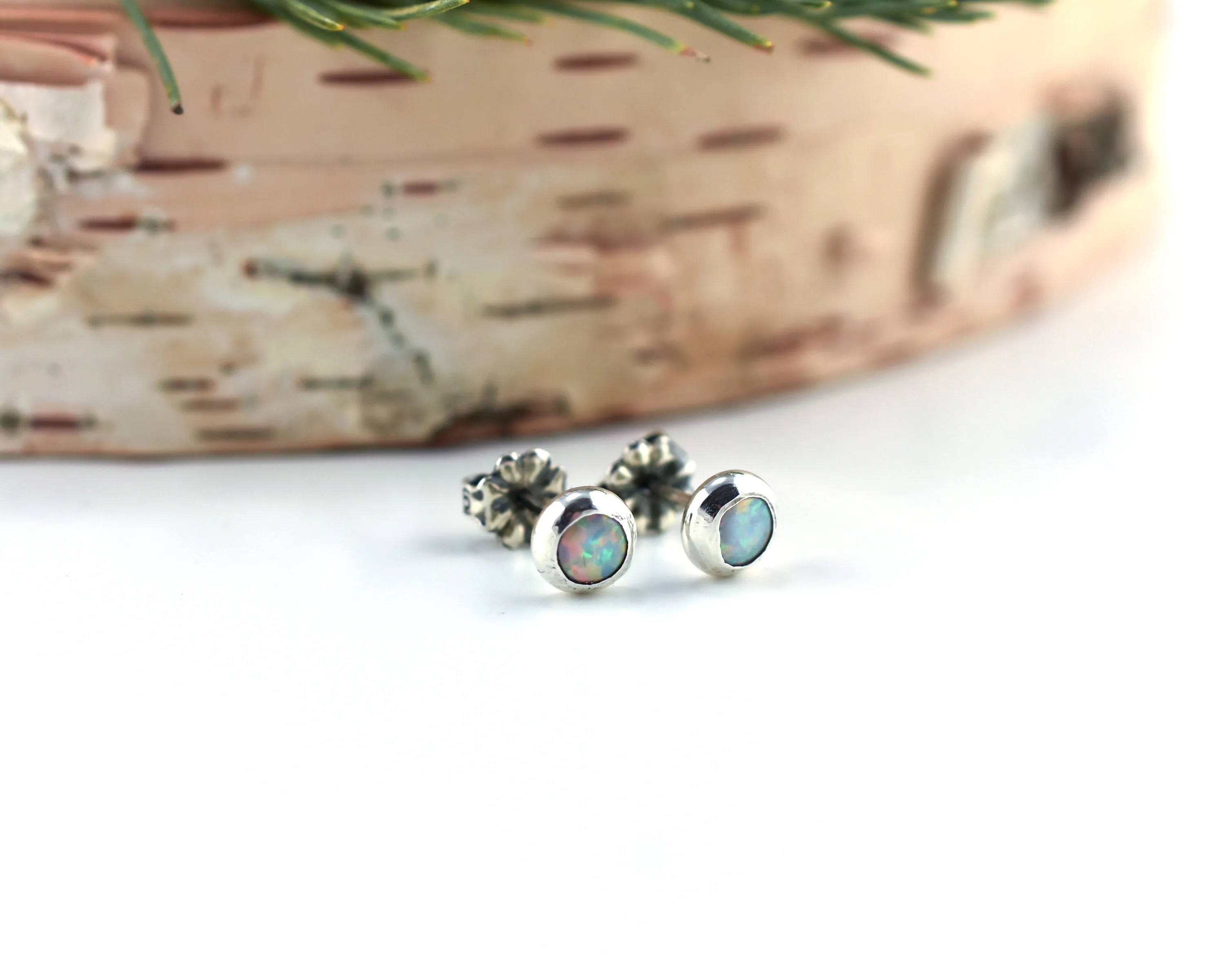 Opal Studs