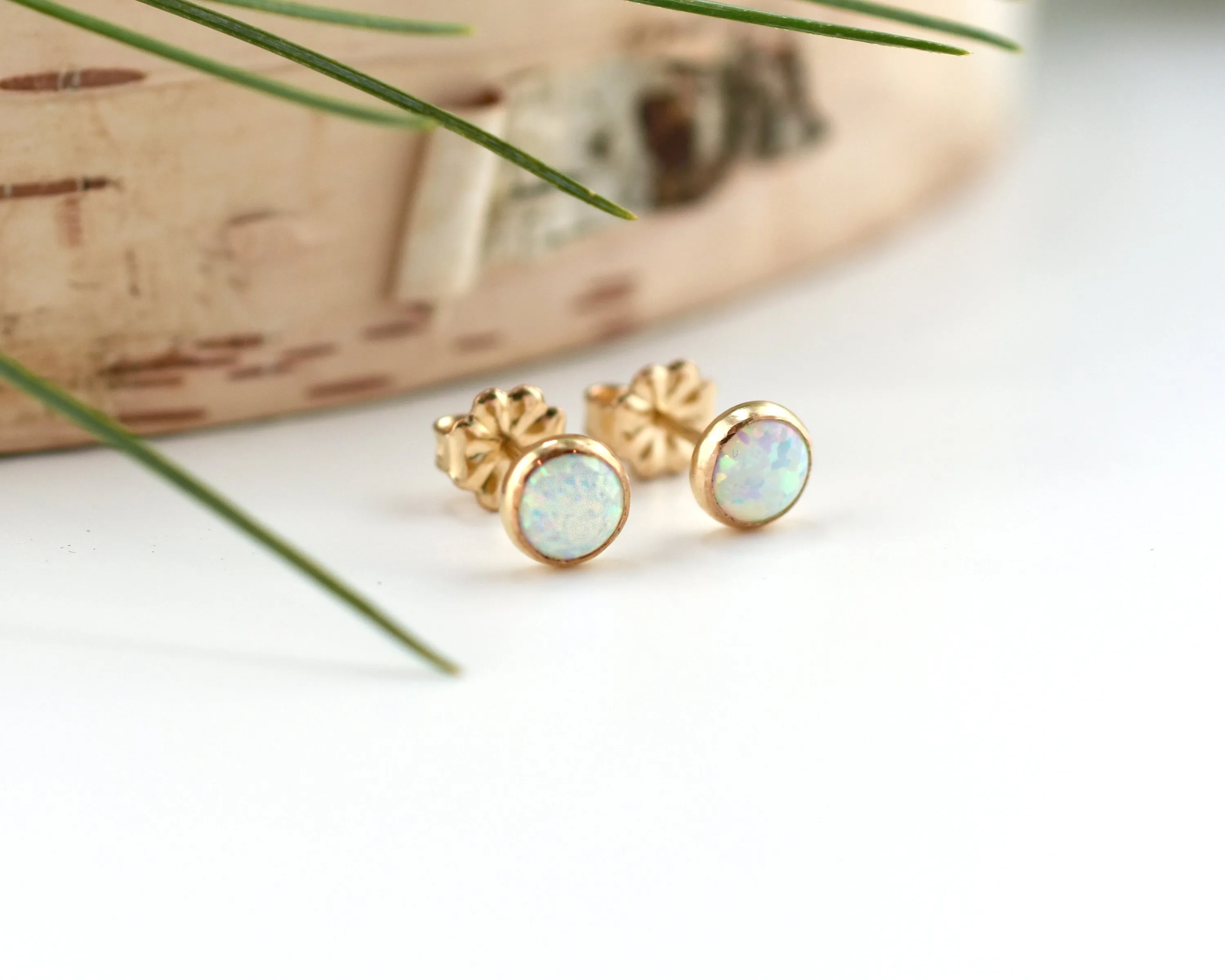 Opal Studs