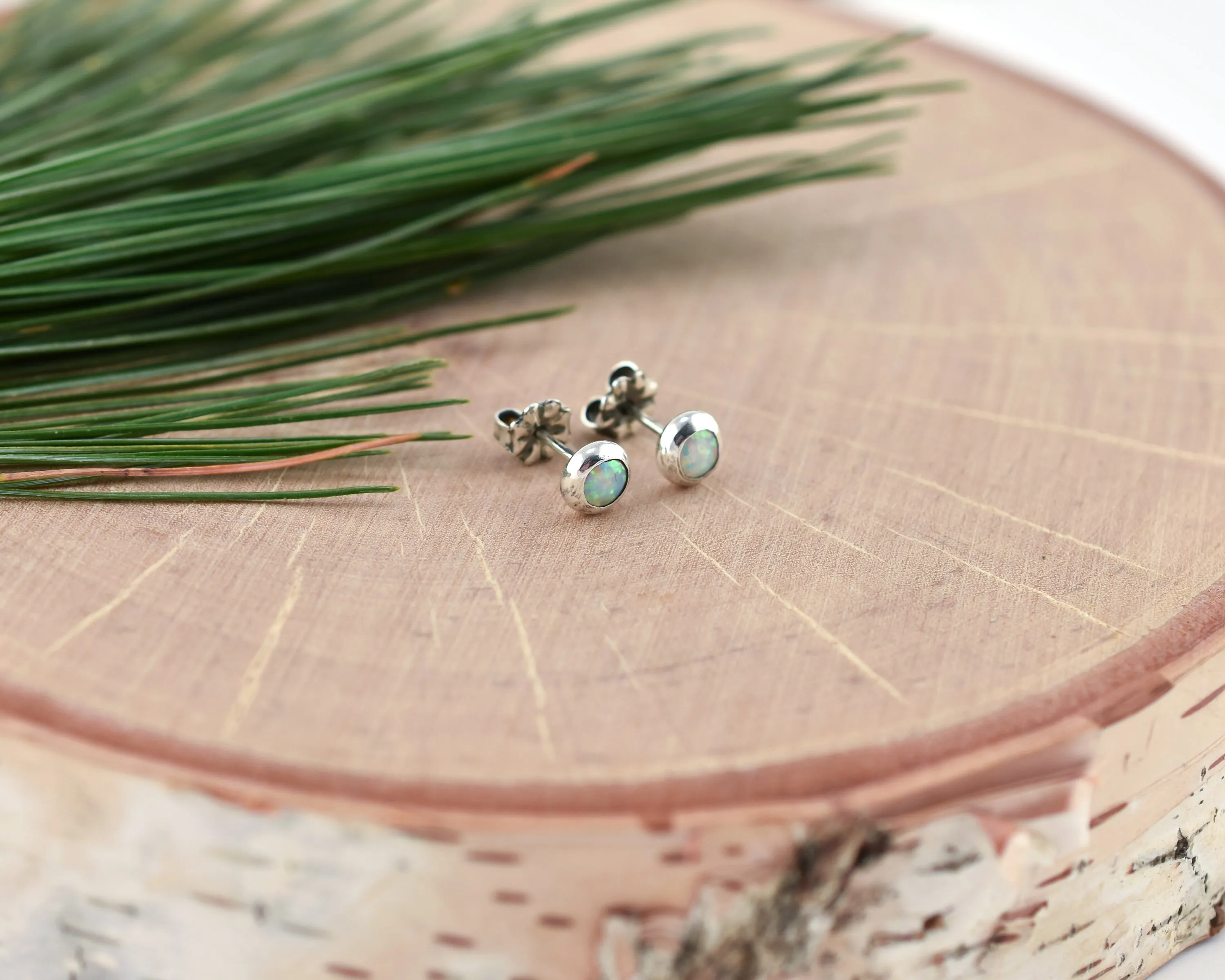 Opal Studs