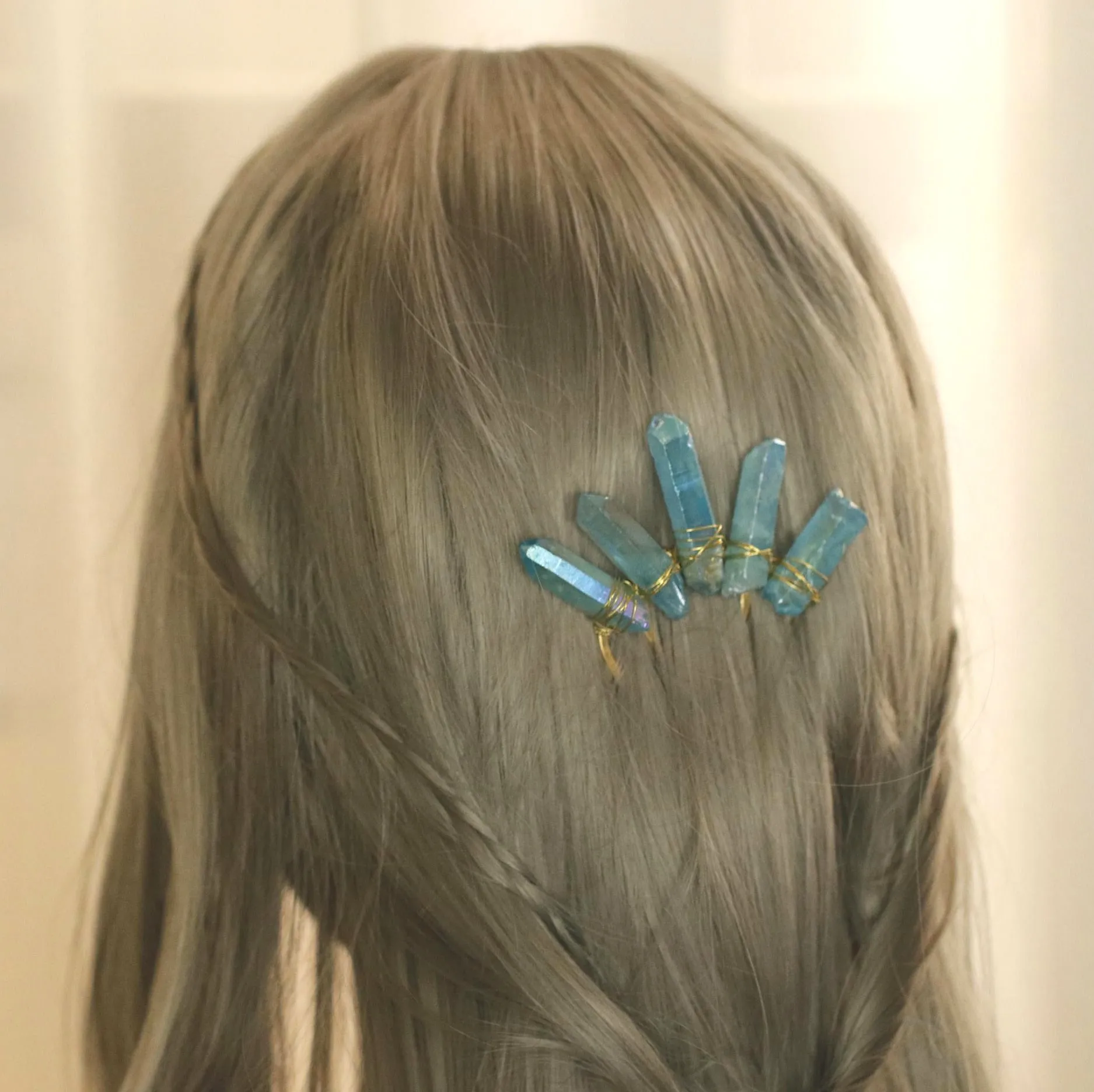 Raw Crystal Goddess Hairpin