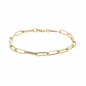 Recycled 9ct Yellow Gold 1st Edition Chain Bracelet