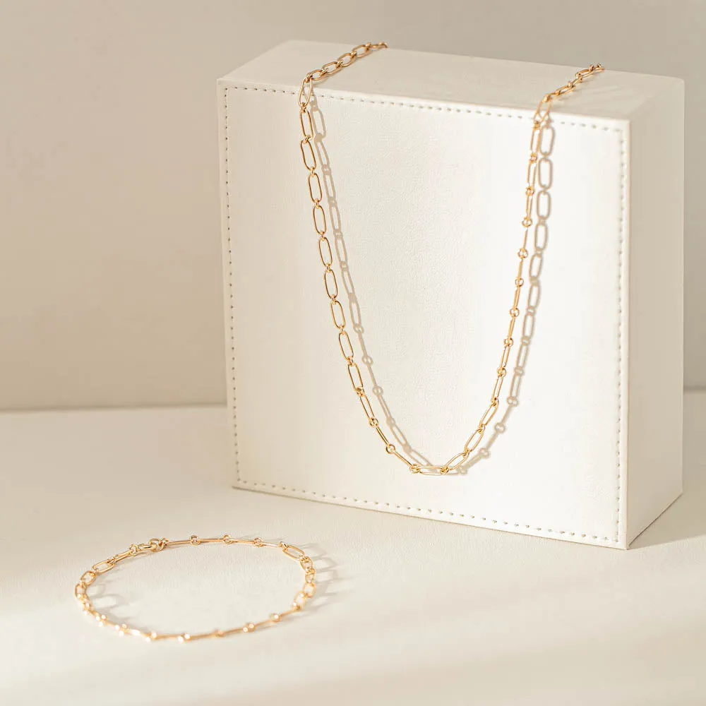 Recycled 9ct Yellow Gold 2nd Edition Chain Bracelet