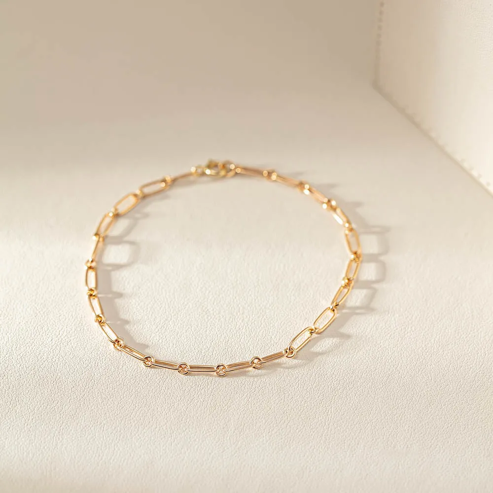 Recycled 9ct Yellow Gold 2nd Edition Chain Bracelet