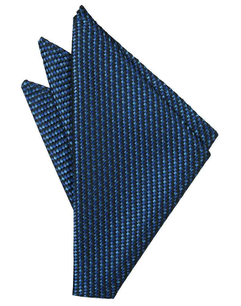 Royal Blue Venetian Pin Dot Pocket Square