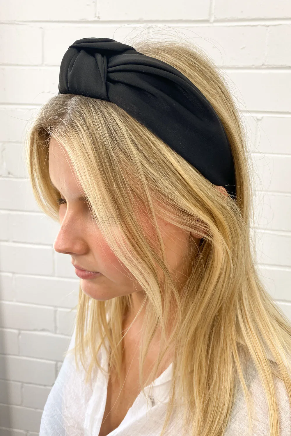 Satin Knot Headband