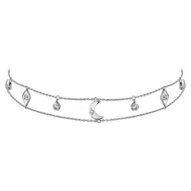 Selene Choker - Whitegold